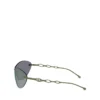 0dl1006 mărimea 35 Ochelari de soare ovali iconici