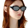 0dl2001 mărimea 54 Ochelari de soare în stil cat-eye