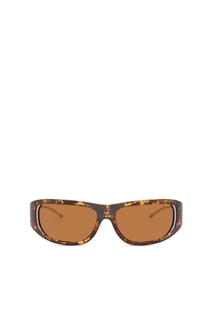 0dl3001 mărimea 61 Ochelari de soare în stil wraparound