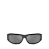 0dl3001 mărimea 61 Ochelari de soare în stil wraparound
