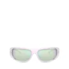 0dl3001 mărimea 61 Ochelari de soare în stil wraparound