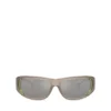 0dl3001 mărimea 61 Ochelari de soare în stil wraparound