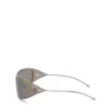 0dl3001 mărimea 61 Ochelari de soare în stil wraparound