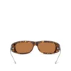 0dl3001 mărimea 61 Ochelari de soare în stil wraparound