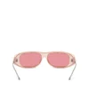 0dl3001 mărimea 61 Ochelari de soare în stil wraparound