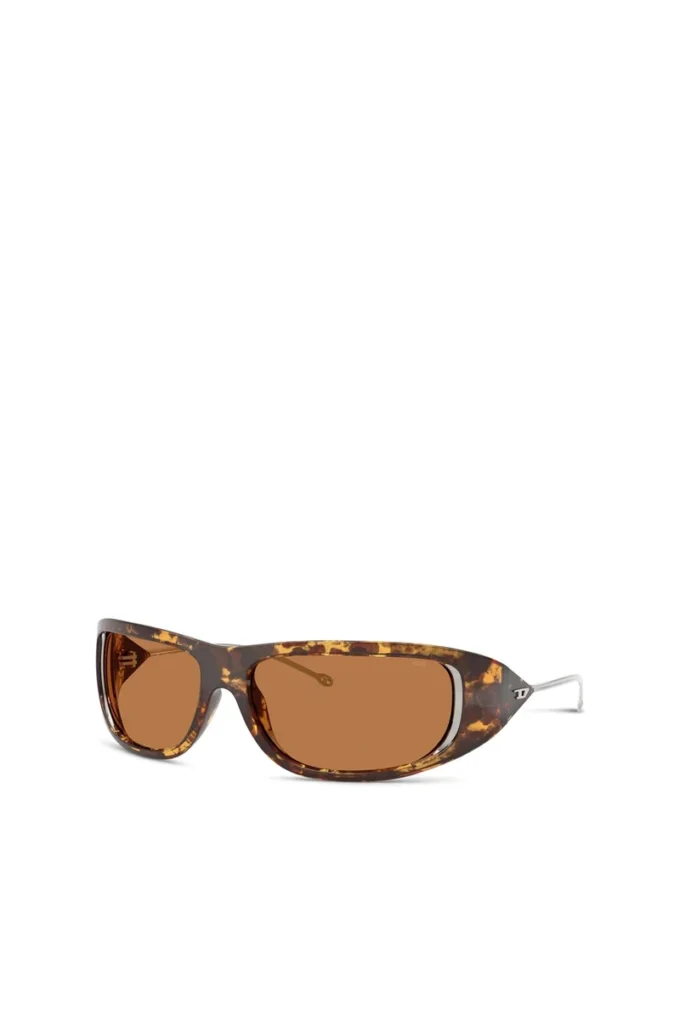 0dl3001 mărimea 61 Ochelari de soare în stil wraparound