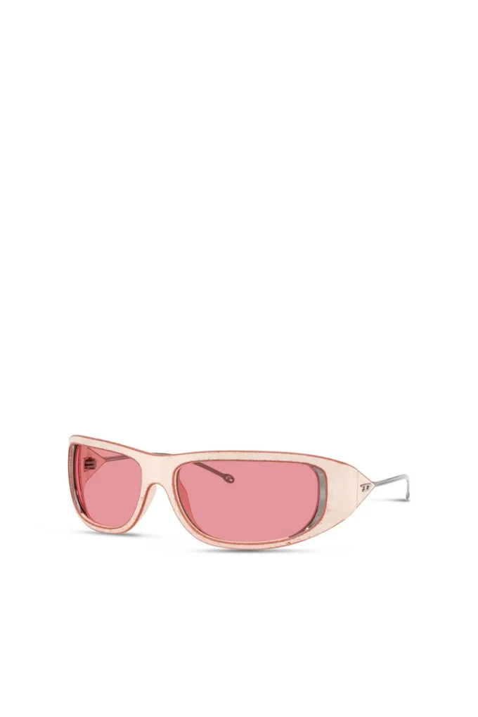 0dl3001 mărimea 61 Ochelari de soare în stil wraparound
