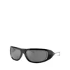 0dl3001 mărimea 61 Ochelari de soare în stil wraparound