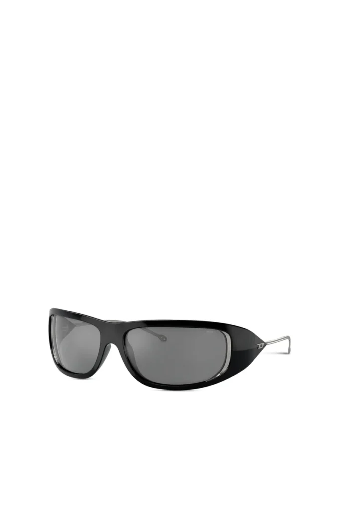0dl3001 mărimea 61 Ochelari de soare în stil wraparound