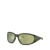 0dl3002 Ochelari de soare dreptunghiulari din acetat