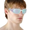 0dl3002 Ochelari de soare dreptunghiulari din acetat 0dl3002 Ochelari de soare dreptunghiulari din acetat