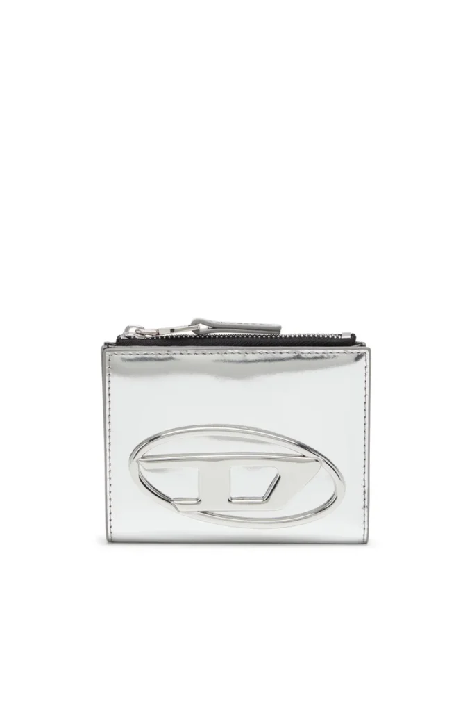1DR bi-fold zip ii Portofel din piele cu două compartimente și logo oval D 1DR bi-fold zip ii Portofel din piele cu două compartimente și logo oval D