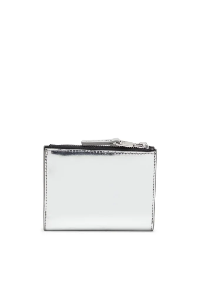 1DR bi-fold zip ii Portofel din piele cu două compartimente și logo oval D 1DR bi-fold zip ii Portofel din piele cu două compartimente și logo oval D