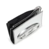 1DR bi-fold zip ii Portofel din piele cu două compartimente și logo oval D 1DR bi-fold zip ii Portofel din piele cu două compartimente și logo oval D