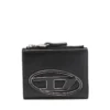 1DR bi-fold zip ii Portofel mic din piele cu placă cu logo 1DR bi-fold zip ii Portofel mic din piele cu placă cu logo