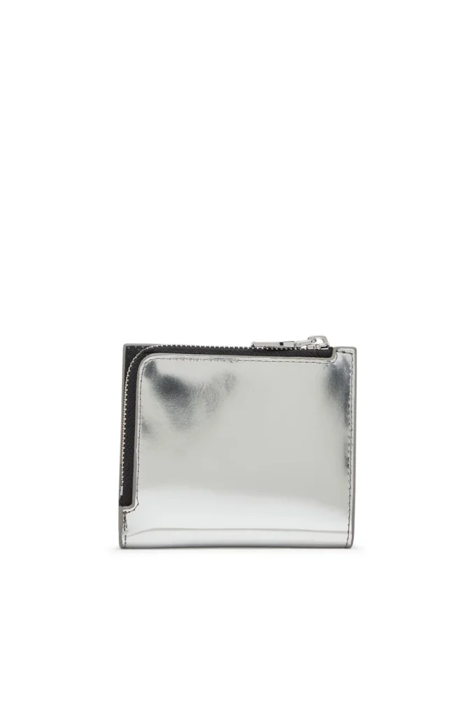 1DR bi fold zip l Portcard pliabil din piele oglindită 1DR bi fold zip l Portcard pliabil din piele oglindită