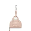 1DR dome charms Accessoriu pentru geantă din naplak lucios și șifonat