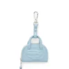 1DR dome charms Accessoriu pentru geantă din naplak lucios și șifonat 1DR dome charms Accessoriu pentru geantă din naplak lucios și șifonat