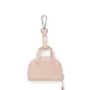 1DR dome charms Accessoriu pentru geantă din naplak lucios și șifonat