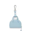 1DR dome charms Accessoriu pentru geantă din naplak lucios și șifonat 1DR dome charms Accessoriu pentru geantă din naplak lucios și șifonat