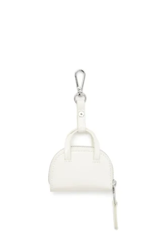 1DR dome charms Accessoriu pentru geantă din naplak lucios și șifonat