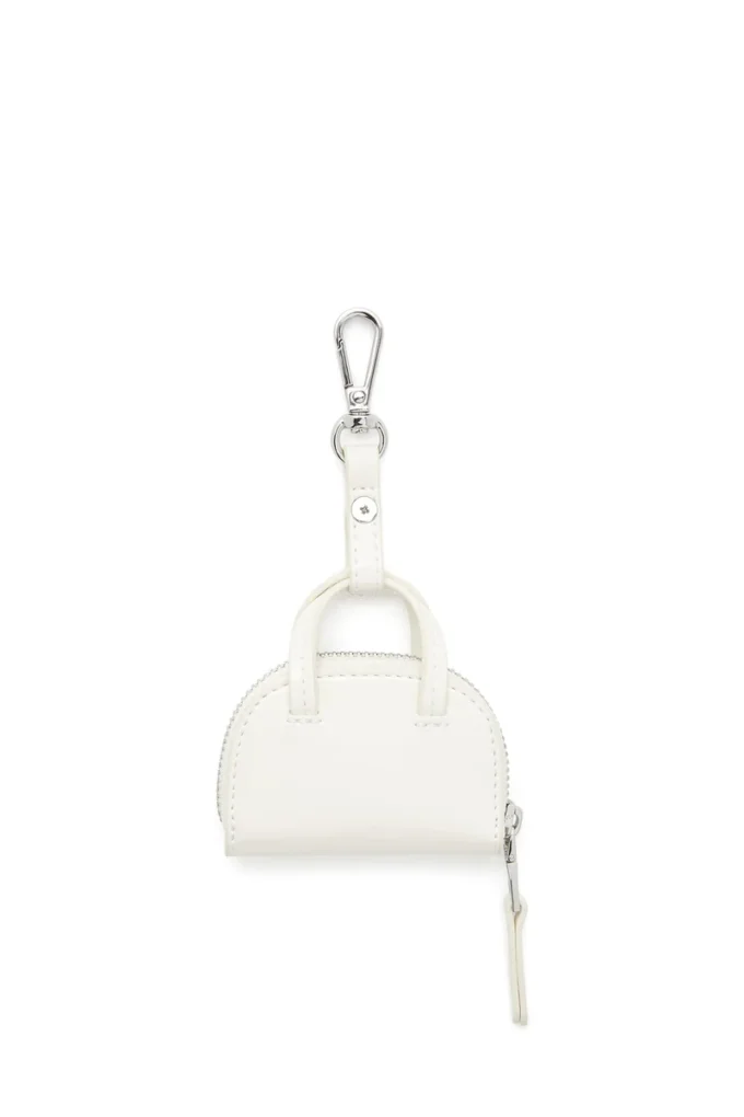 1DR dome charms Accessoriu pentru geantă din naplak lucios și șifonat