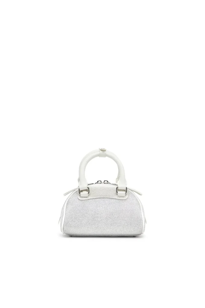 1dr dome crossbody Geantă mini bowling 1DR Dome din țesătură lurex 1dr dome crossbody Geantă mini bowling 1DR Dome din țesătură lurex