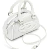 1dr dome crossbody Geantă mini bowling 1DR Dome din țesătură lurex 1dr dome crossbody Geantă mini bowling 1DR Dome din țesătură lurex