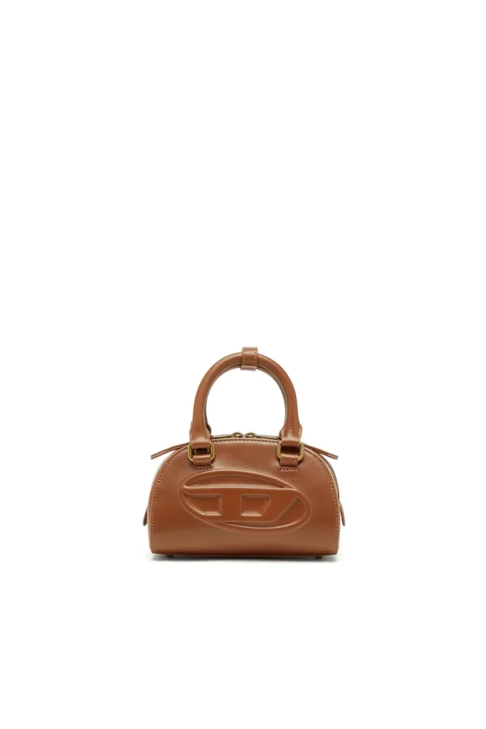 1dr dome crossbody Geantă mini bowling 1DR Dome din piele pull-up