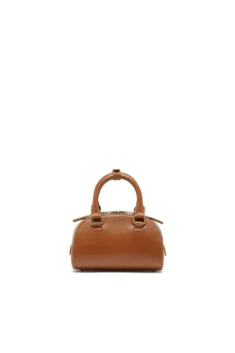 1dr dome crossbody Geantă mini bowling 1DR Dome din piele pull-up