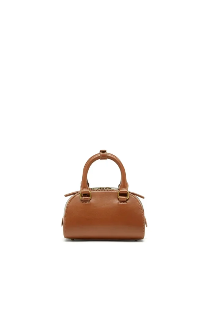 1dr dome crossbody Geantă mini bowling 1DR Dome din piele pull-up