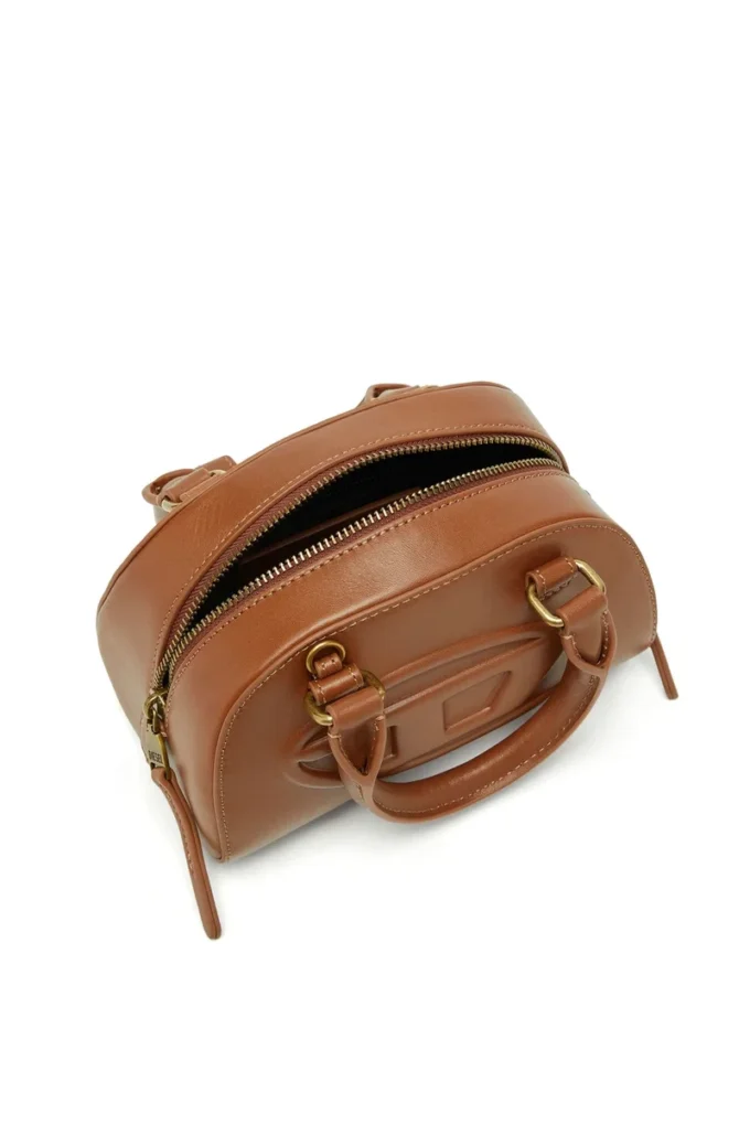 1dr dome crossbody Geantă mini bowling 1DR Dome din piele pull-up