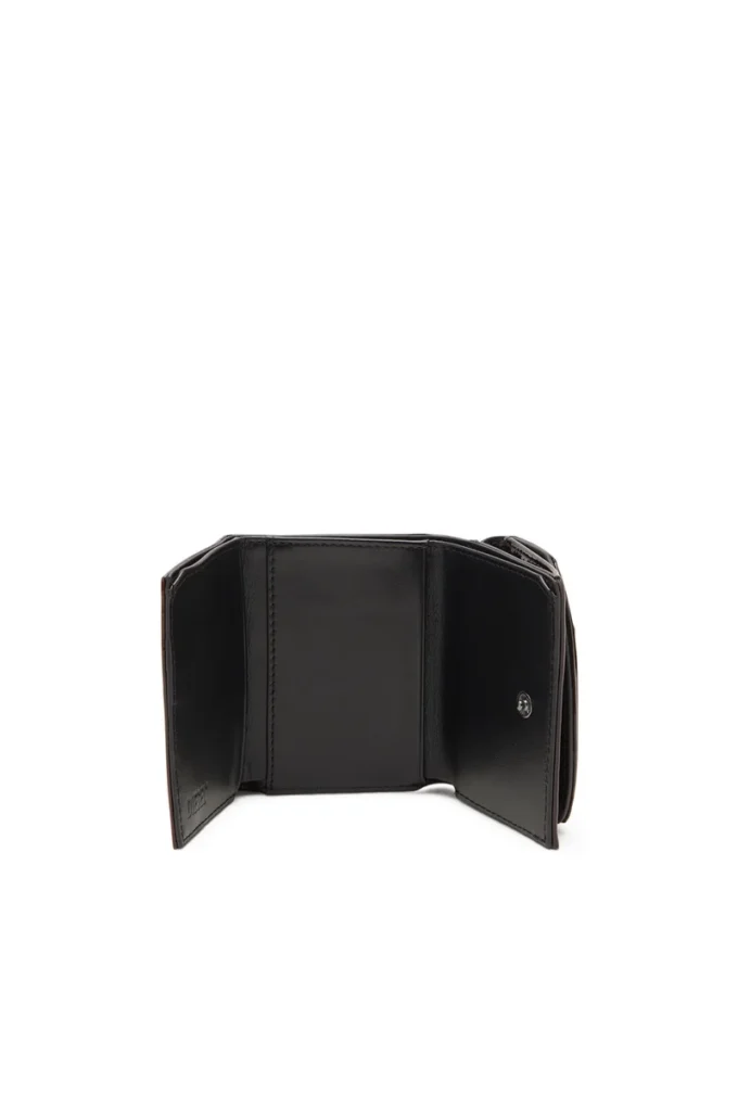 1DR tri fold coin xs ii Portofel triplu pliabil din PU lichid