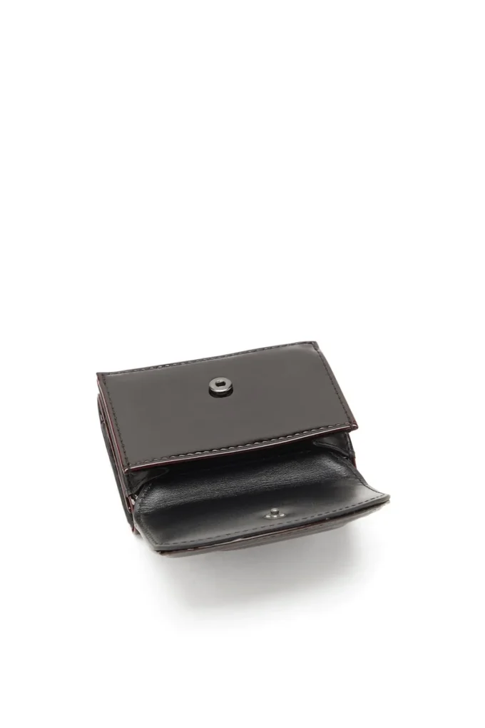 1DR tri fold coin xs ii Portofel triplu pliabil din PU lichid