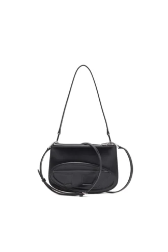 1dr twin Geantă de umăr 1DR Twin-Double-pouch din piele imprimată