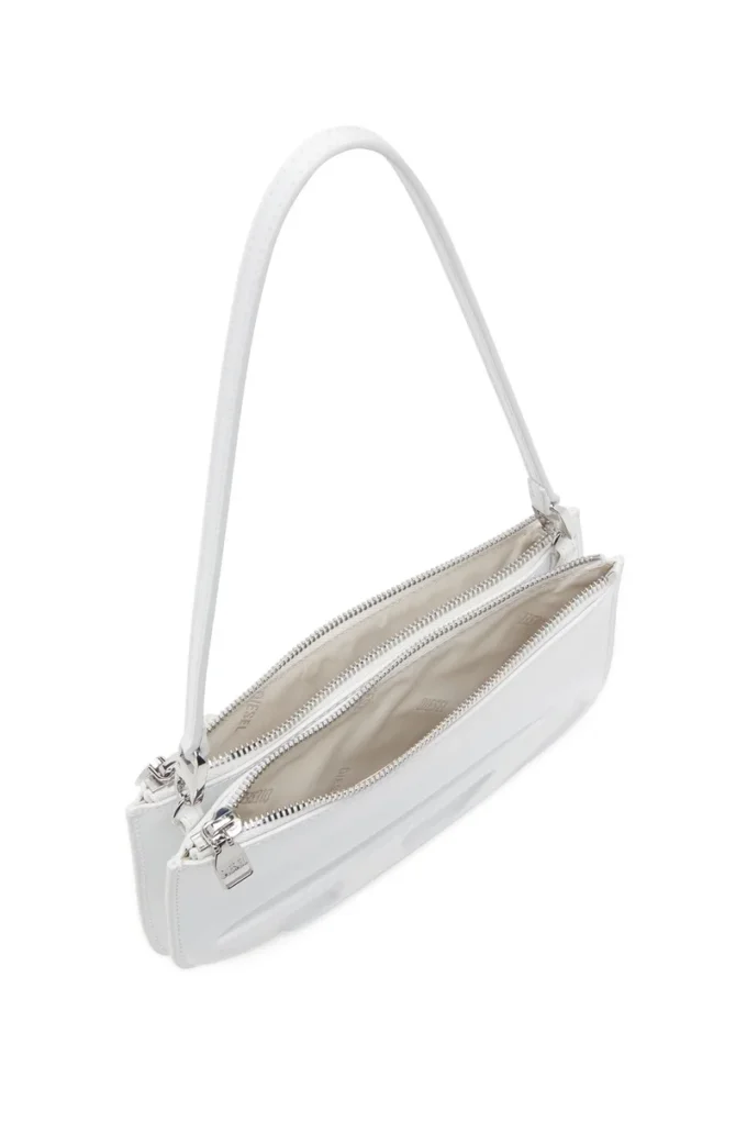 1dr twin Geantă de umăr 1DR Twin-Double-pouch din piele imprimată 1dr twin Geantă de umăr 1DR Twin-Double-pouch din piele imprimată