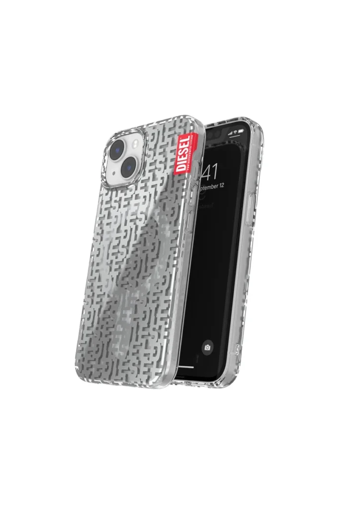 50297 Carcasă turnată Carcasă transparentă cu monogramă Magsafe pentru iPhone 14