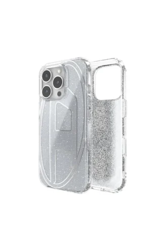 60152 aop carcasă Carcasă Oval D Glitter pentru iP 16 Pro