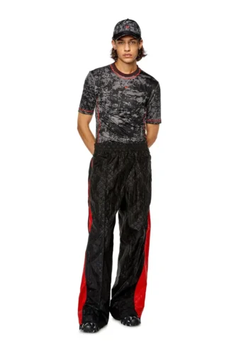 amtee-gael-wt28 Tricou camuflaj jacquard cu imprimeu noros
