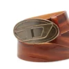 b-1dr 2.0 Curea de 4 cm din piele cerată b-1dr 2.0 Curea de 4 cm din piele cerată
