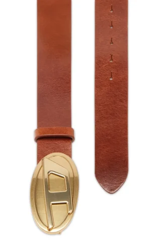 b-1dr 2.0 Curea din piele de 4 cm cu placă ovală D