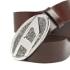 b-1dr 2.0 full rocks Curea din piele de 4 cm cu cataramă ovală D cu strasuri b-1dr 2.0 full rocks Curea din piele de 4 cm cu cataramă ovală D cu strasuri