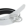 b-1dr 25 Cureaua din piele de 2,4 cm cu cataramă emailată