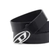 b-1dr-layer Cureaua din piele de 2,9 cm cu logo oval d