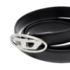 b-1dr strass 20 Cureaua subțire din piele de 1,9 cm cu cataramă cu cristale