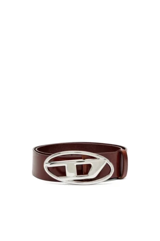 b-1dr w Curea de 3,9 cm cu cataramă cu logo D b-1dr w Curea de 3,9 cm cu cataramă cu logo D