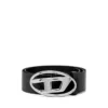 b-1dr w Curea de 3,9 cm cu cataramă cu logo D b-1dr w Curea de 3,9 cm cu cataramă cu logo D
