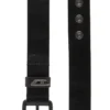 b-dave ii Curea din piele lucioasă de 3,5 cm cu buclă cu logo b-dave ii Curea din piele lucioasă de 3,5 cm cu buclă cu logo