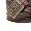b-metal biscotto Cureaua din piele de 4 cm cu placă cu logo