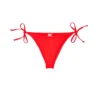 brazilian-d-core Slip de bikini cu legături laterale și logo pe spate brazilian-d-core Slip de bikini cu legături laterale și logo pe spate